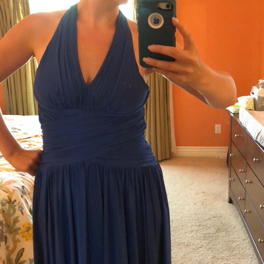 BCBG MaxAzria Royal Blue Party Dress - Picture 3 of 8